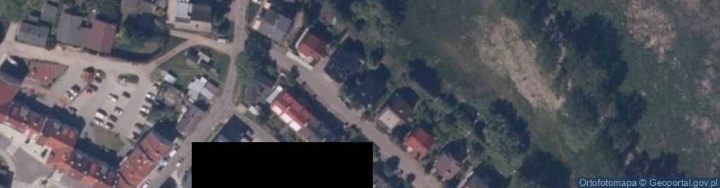 Zdjęcie satelitarne Księcia Kazimierza I ul.
