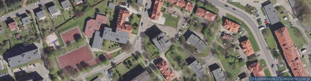 Zdjęcie satelitarne Kściuczyka Jana ul.