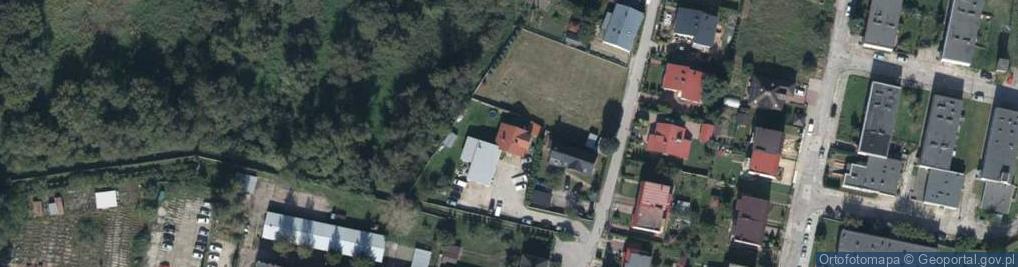 Zdjęcie satelitarne Księcia Druckiego-Lubeckiego Franciszka Ksawerego ul.