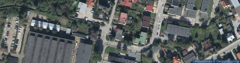 Zdjęcie satelitarne Księcia Druckiego-Lubeckiego Franciszka Ksawerego ul.