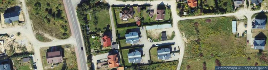 Zdjęcie satelitarne Księżycowa ul.