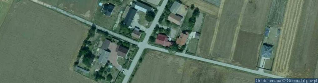 Zdjęcie satelitarne Książ Mały-Kolonia ul.