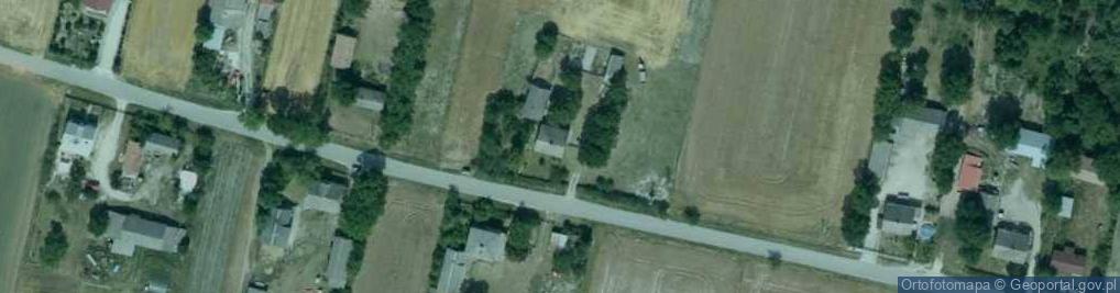 Zdjęcie satelitarne Książ Mały-Kolonia ul.