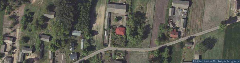 Zdjęcie satelitarne Książ ul.