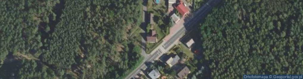 Zdjęcie satelitarne Książenice ul.