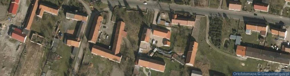 Zdjęcie satelitarne Książnica ul.
