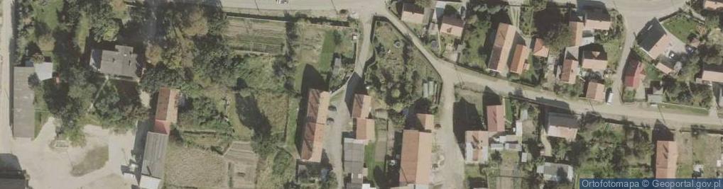 Zdjęcie satelitarne Księginice Wielkie ul.