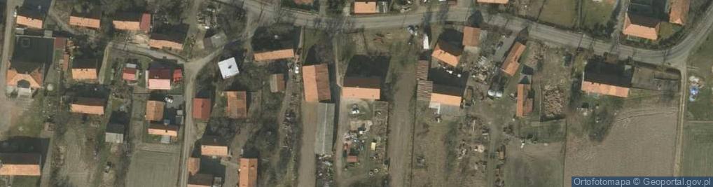Zdjęcie satelitarne Księginice ul.