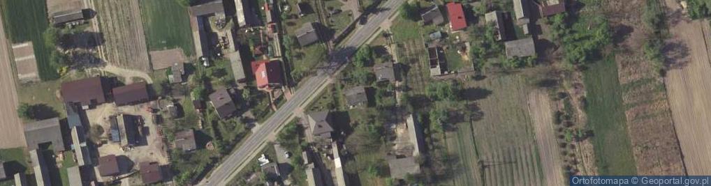 Zdjęcie satelitarne Księżomierz Dzierzkowska ul.