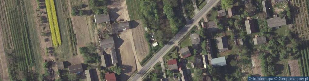 Zdjęcie satelitarne Księżomierz Dzierzkowska ul.
