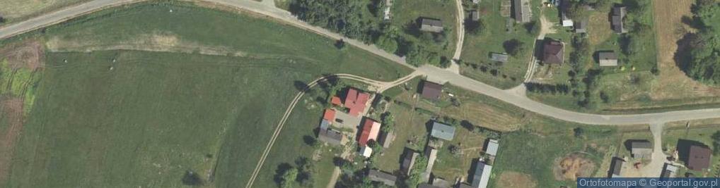 Zdjęcie satelitarne Księżostany-Kolonia ul.