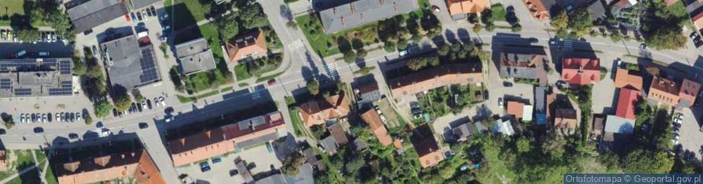 Zdjęcie satelitarne Księcia Józefa Poniatowskiego ul.