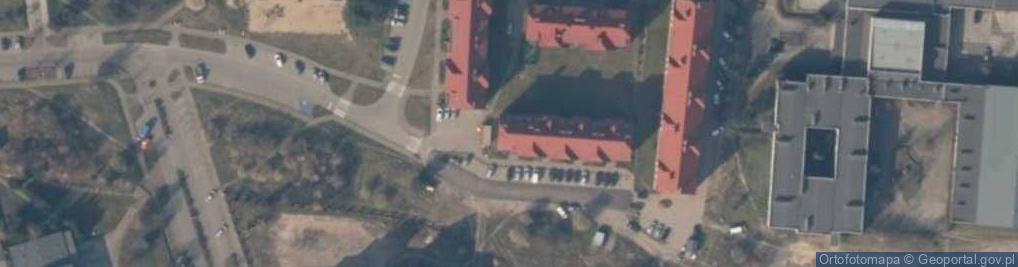 Zdjęcie satelitarne Księcia Racibora I ul.