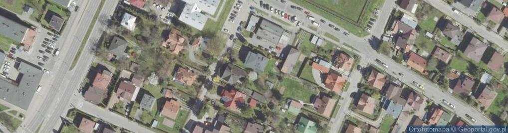 Zdjęcie satelitarne Księcia Józefa Poniatowskiego Boczna ul.