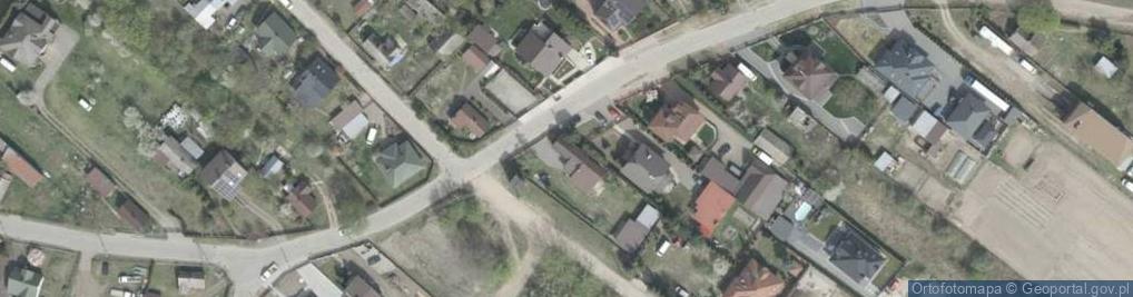 Zdjęcie satelitarne Książęca ul.