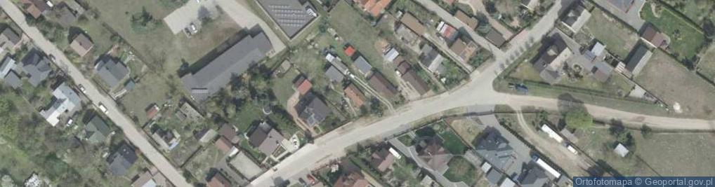 Zdjęcie satelitarne Książęca ul.