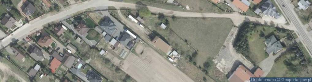 Zdjęcie satelitarne Książęca ul.