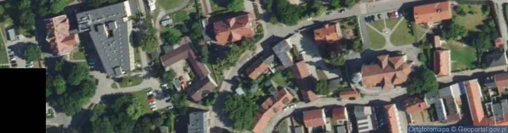 Zdjęcie satelitarne Księcia Józefa Poniatowskiego ul.