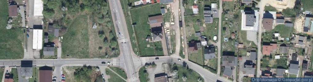 Zdjęcie satelitarne Książenicka ul.