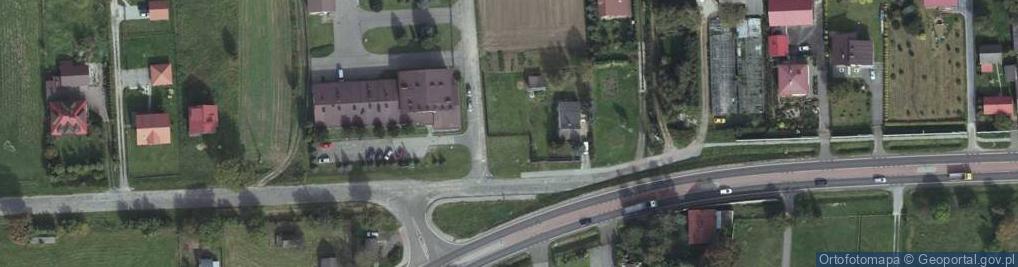 Zdjęcie satelitarne Księżomost ul.