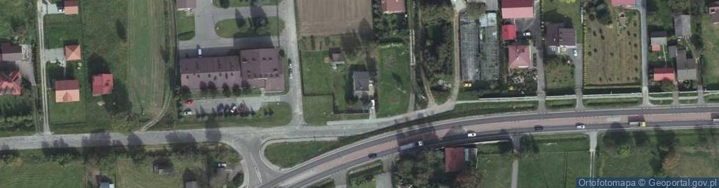 Zdjęcie satelitarne Księżomost ul.