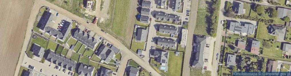 Zdjęcie satelitarne Księżycowa ul.