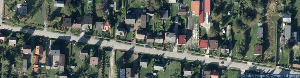 Zdjęcie satelitarne Książęca ul.