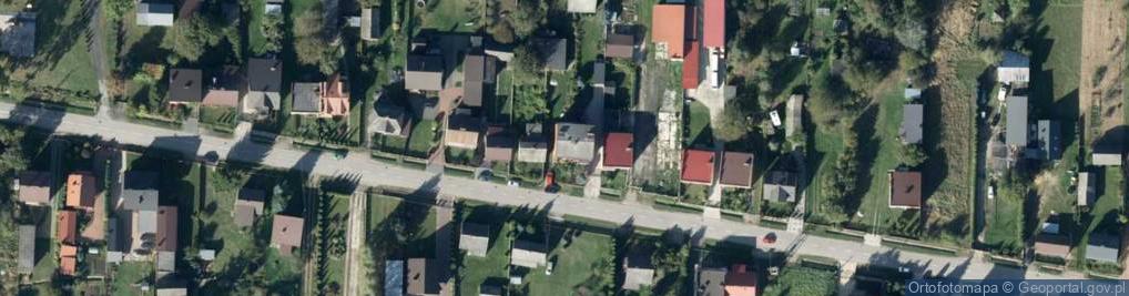 Zdjęcie satelitarne Książęca ul.