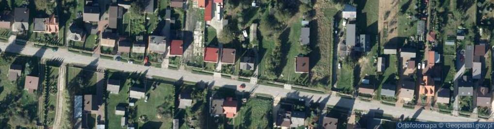 Zdjęcie satelitarne Książęca ul.