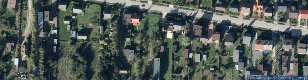 Zdjęcie satelitarne Książęca ul.