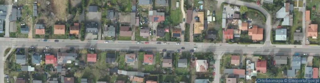 Zdjęcie satelitarne Księcia Józefa Poniatowskiego ul.
