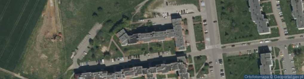 Zdjęcie satelitarne Księcia Alberta ul.