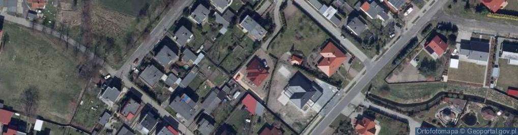 Zdjęcie satelitarne Księcia Odrowąża ul.