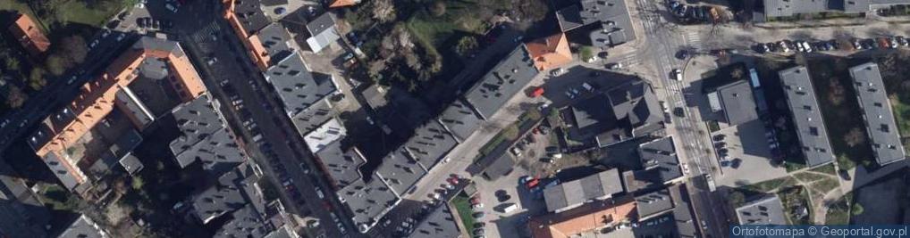 Zdjęcie satelitarne Księcia Bolka Świdnickiego ul.