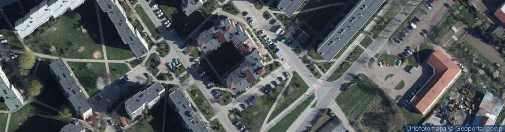 Zdjęcie satelitarne Księcia Bolka ul.