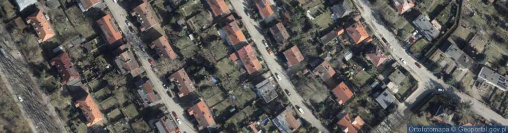 Zdjęcie satelitarne Księcia Borysa ul.