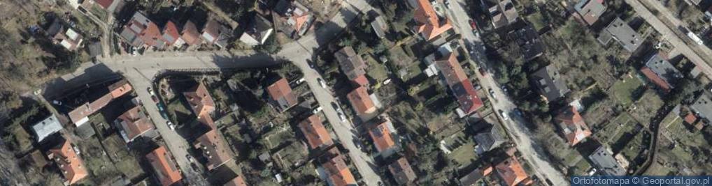 Zdjęcie satelitarne Księcia Borysa ul.