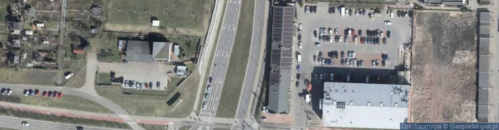Zdjęcie satelitarne Księcia Warcisława I ul.