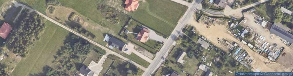 Zdjęcie satelitarne Książek Majdowski ul.