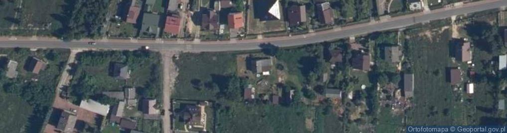 Zdjęcie satelitarne Książek Stary ul.