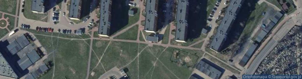 Zdjęcie satelitarne Księżnej Anny ul.