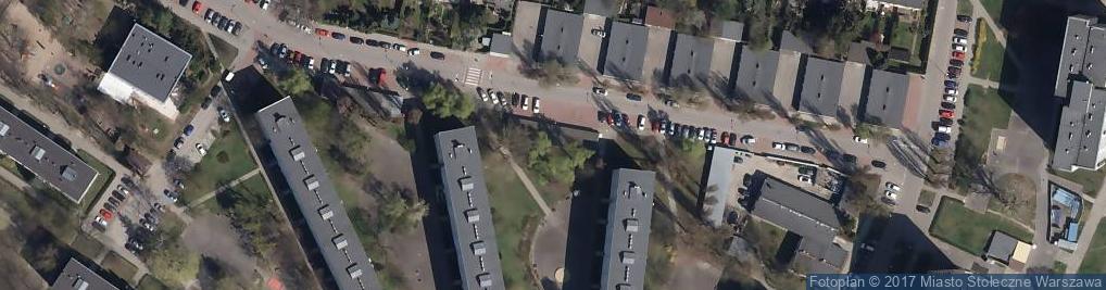 Zdjęcie satelitarne Księgarzy ul.