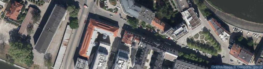 Zdjęcie satelitarne Księcia Witolda ul.