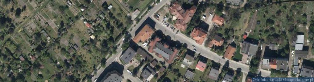 Zdjęcie satelitarne Księska ul.