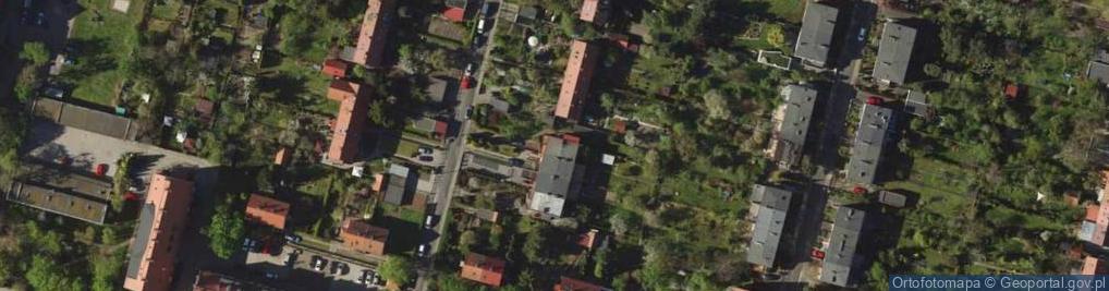 Zdjęcie satelitarne Księgowa ul.