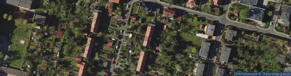 Zdjęcie satelitarne Księgowa ul.