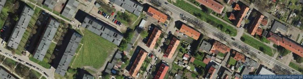 Zdjęcie satelitarne Księcia Opolczyka Władysława ul.