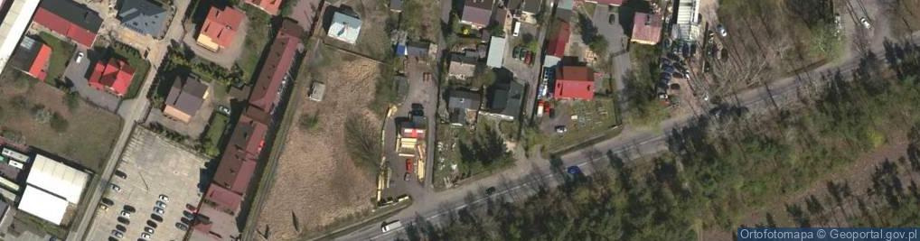 Zdjęcie satelitarne Księcia Józefa Poniatowskiego ul.
