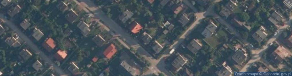 Zdjęcie satelitarne Książąt Pomorskich ul.