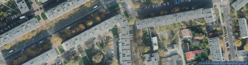 Zdjęcie satelitarne Kuncewiczowej Marii ul.
